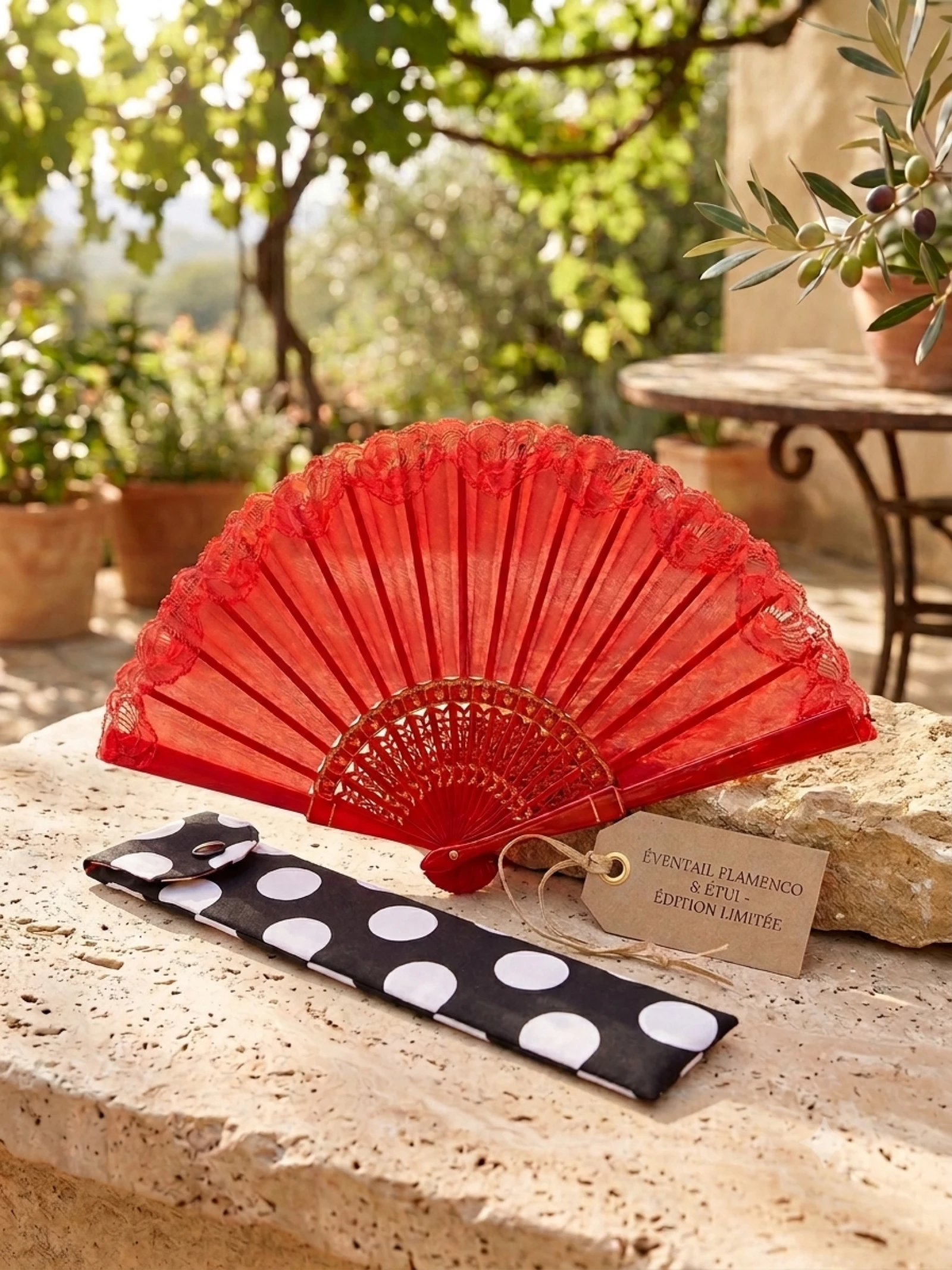 Flamenco-etui voor waaier van 33cm – photo 2